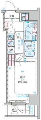 GENOVIA平塚IIIの間取り画像