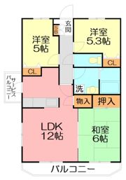 アークヒルズの間取り画像