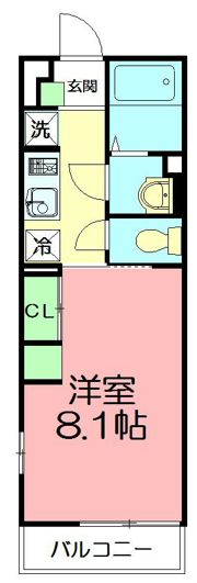 リブリ・コリーヌ日野南の間取り画像