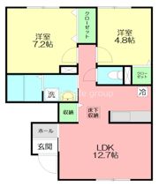 ティアレの間取り画像