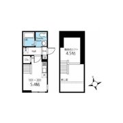 ハーミットクラブハウスレスペデザ戸塚の間取り画像