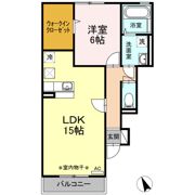 パピオン スズキの間取り画像