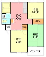 アメニティ西湘B棟の間取り画像