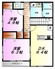 プリンススクエアIIIの間取り画像