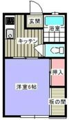 大熊ハイツの間取り画像