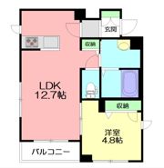 リラフォートの間取り画像