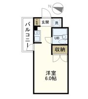 オセアン新沢ビルの間取り画像