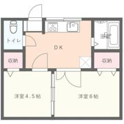 みどりコーポの間取り画像
