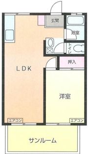 サンレイクヒルの間取り画像