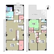 プチシャトー矢作の間取り画像