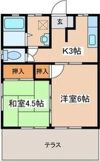 サニーハイツの間取り画像