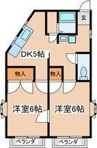クズハサイドハイツの間取り画像