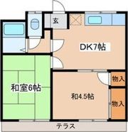 加藤アパートの間取り画像
