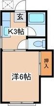 コーポオカベAの間取り画像