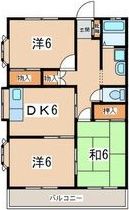 ハイツ伊澤の間取り画像