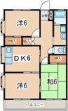 ハイツ伊澤の間取り画像