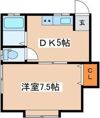 ハイム・ミドリの間取り画像