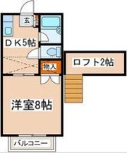 プリヴェ Mの間取り画像