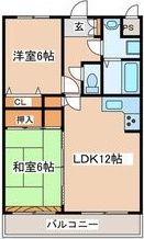 グランメゾン富水の間取り画像