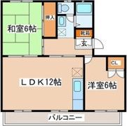 エステートファミールの間取り画像