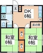 カントリーライフIの間取り画像