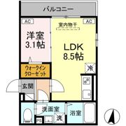 クローネ湘南の間取り画像