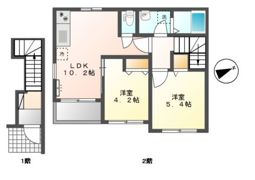 ローズ ジャルダンの間取り画像