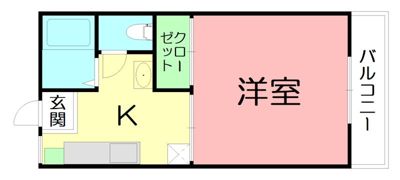 第2オレンジハイツの間取り画像