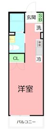 エルミタージュ東海大学の間取り画像