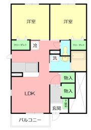 コンフィニの間取り画像