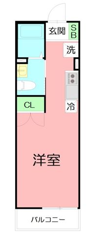 エルミタージュ東海大学の間取り画像