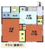 酒匂1丁目戸建1号棟の間取り画像