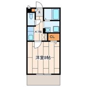 メルベーユ鵠沼の間取り画像