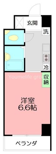 ラグゼナ本厚木の間取り画像
