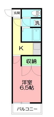 ガイア春日町の間取り画像