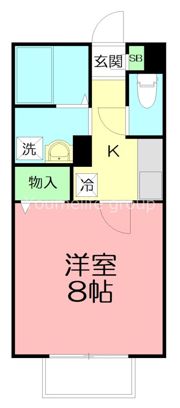 メルベーユ鵠沼の間取り画像