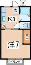NSハイツAの間取り画像