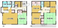 厚木市南町戸建の間取り画像