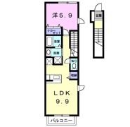 ハーヴェスト‘05の間取り画像