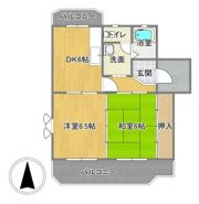KDハイツIIの間取り画像