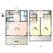 サンモールワタナベ参番館の間取り画像