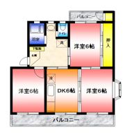 コーポ渡辺の間取り画像