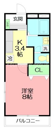 ジュネス宮坂IIの間取り画像
