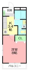 ジュネス宮坂IIの間取り画像
