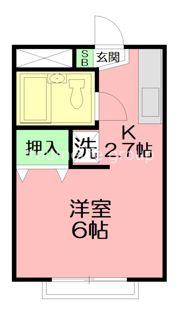 ベルシオン神谷の間取り画像
