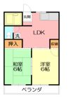 フェリオ小園の間取り画像