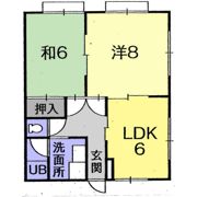 エスポ山田の間取り画像