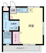 湘南台マンション21の間取り画像