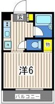 アビタシオン金子Aの間取り画像