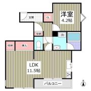 鎌倉ピュアハイムの間取り画像